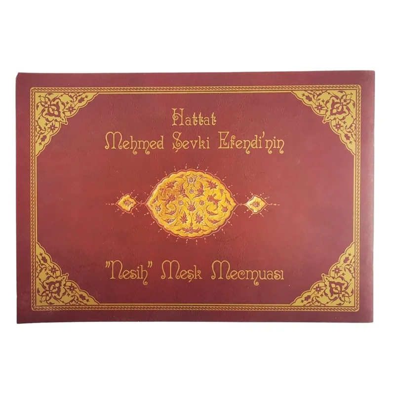 KARİN HATTAT MEHMET ŞEVKİ EFENDİNİN NESİH MEŞK MECMUASI 5610082097