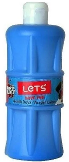 LETS AKRİLİK BOYA 500 ML MAVİ L5306