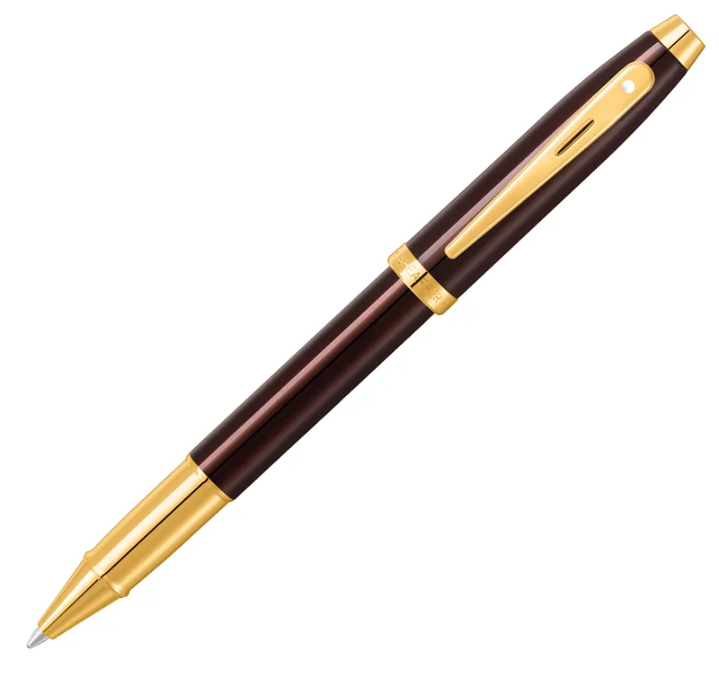 SHEAFFER ROLLER KALEM 100 SERİSİ 9370-1 KAHVERENGİ ALTIN