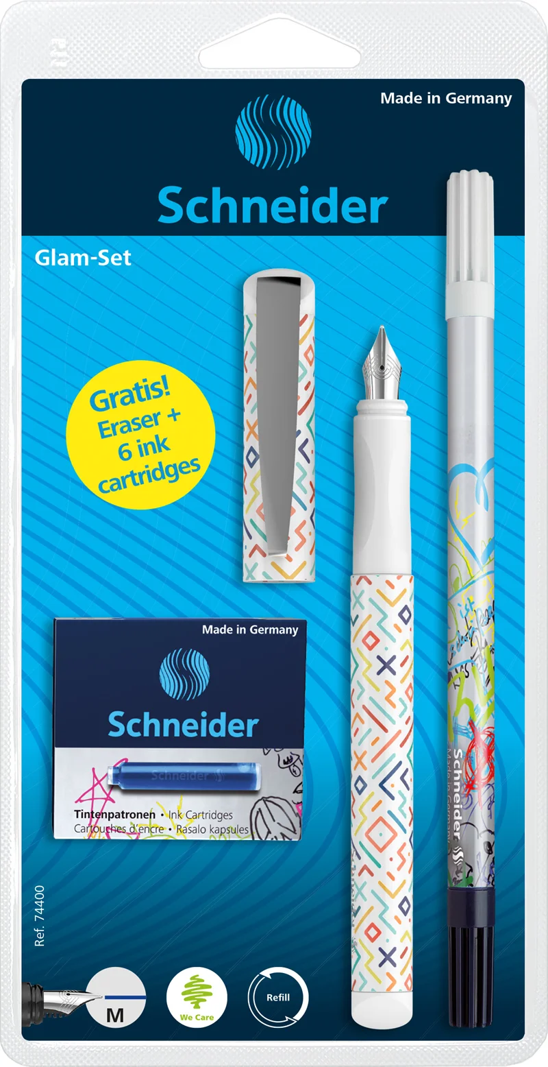 SCHNEIDER DOLMA KALEM GLAM BLS. SET SCD308