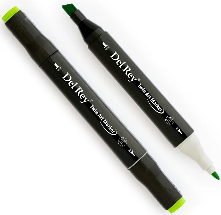 DEL REY GRAFİK MARKÖR TWIN MN-DR046 VIVID GREEN