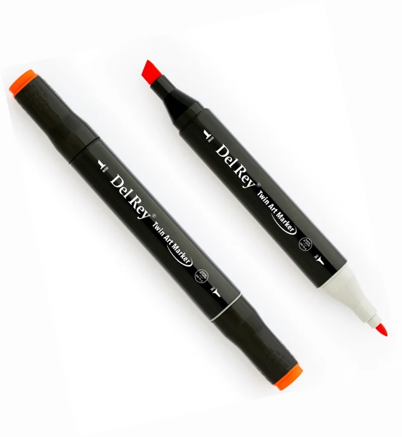 DEL REY GRAFİK MARKÖR TWIN MN-DR022 FRENCH VERMILLION