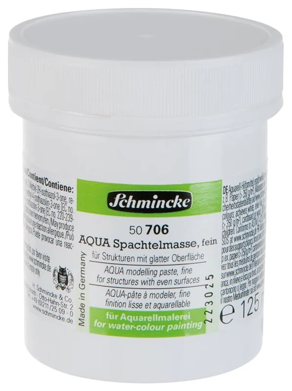 SCHMİNCKE MEDİUM 706 AQUA MODELLİNG PASTE FİNE İNCE ASTAR 125 ML 50706047