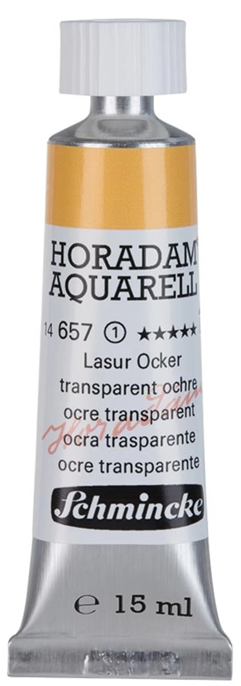 SCHMİNCKE HORADAM AQUARELL ARTİST SULU BOYA 15 ML TÜP SERİ 1 657 TRANSPARENT OCHRE 14657006
