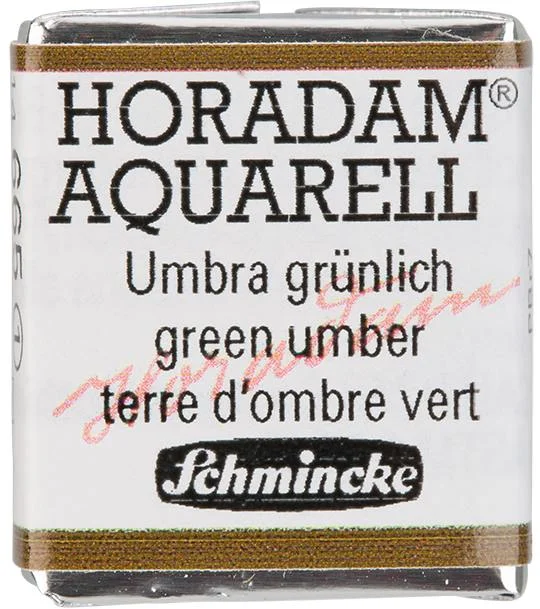 SCHMİNCKE HORADAM AQUARELL ARTİST SULU BOYA GREEN UMBER 1/2 TAB. 14665044