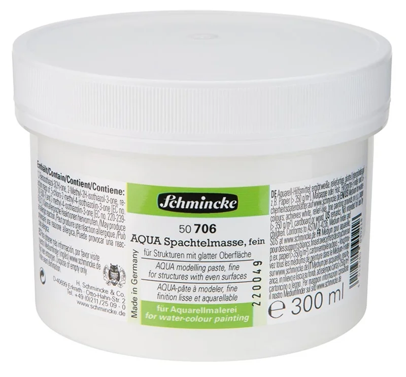 SCHMİNCKE MEDİUM 706 AQUA MODELLİNG PASTE FİNE İNCE ASTAR 250 ML 50706048