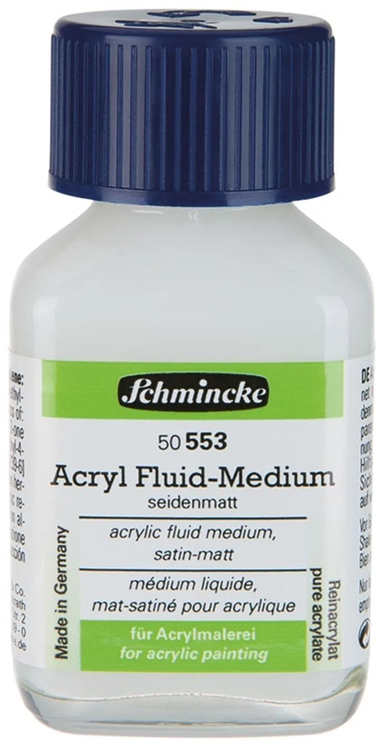 SCHMİNCKE MEDİUM 553 FLUİD MEDİUM SEMİ MAT YARI MAT SIVI AKRİLİK MEDYUMU 60 ML 50553025