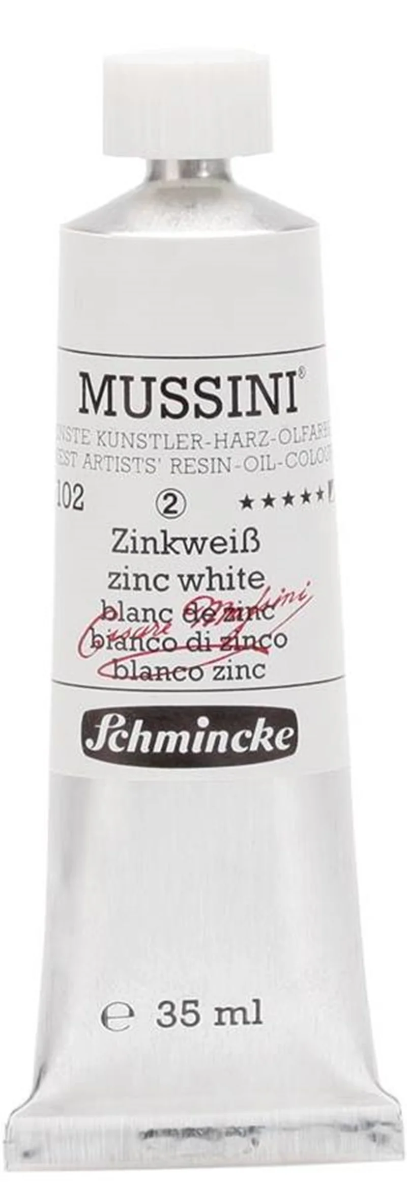 SCHMİNCKE MUSSİNİ ARTİST YAĞLI BOYA 35 ML SERİ 2 102 ZİNC WHİTE 10102009