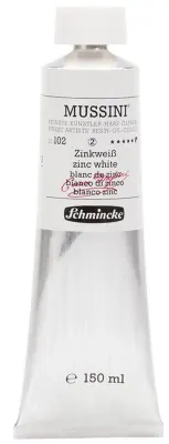 SCHMİNCKE MUSSİNİ ARTİST YAĞLI BOYA 150 ML SERİ 2 102 ZİNC WHİTE 10102019