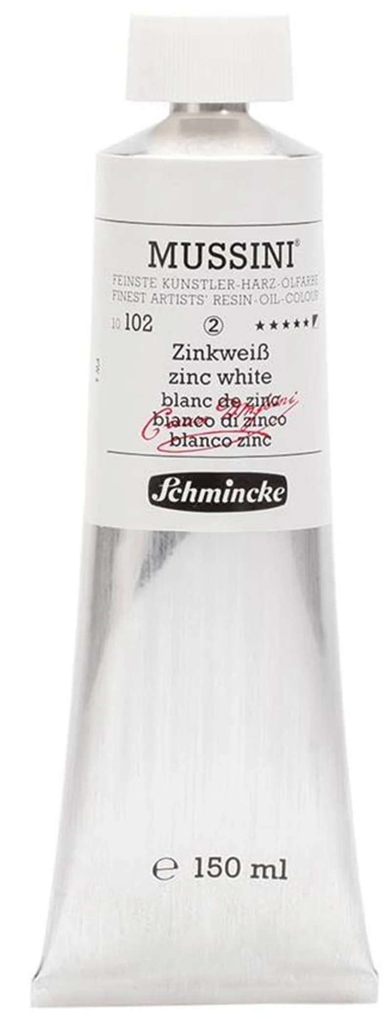 SCHMİNCKE MUSSİNİ ARTİST YAĞLI BOYA 150 ML SERİ 2 102 ZİNC WHİTE 10102019