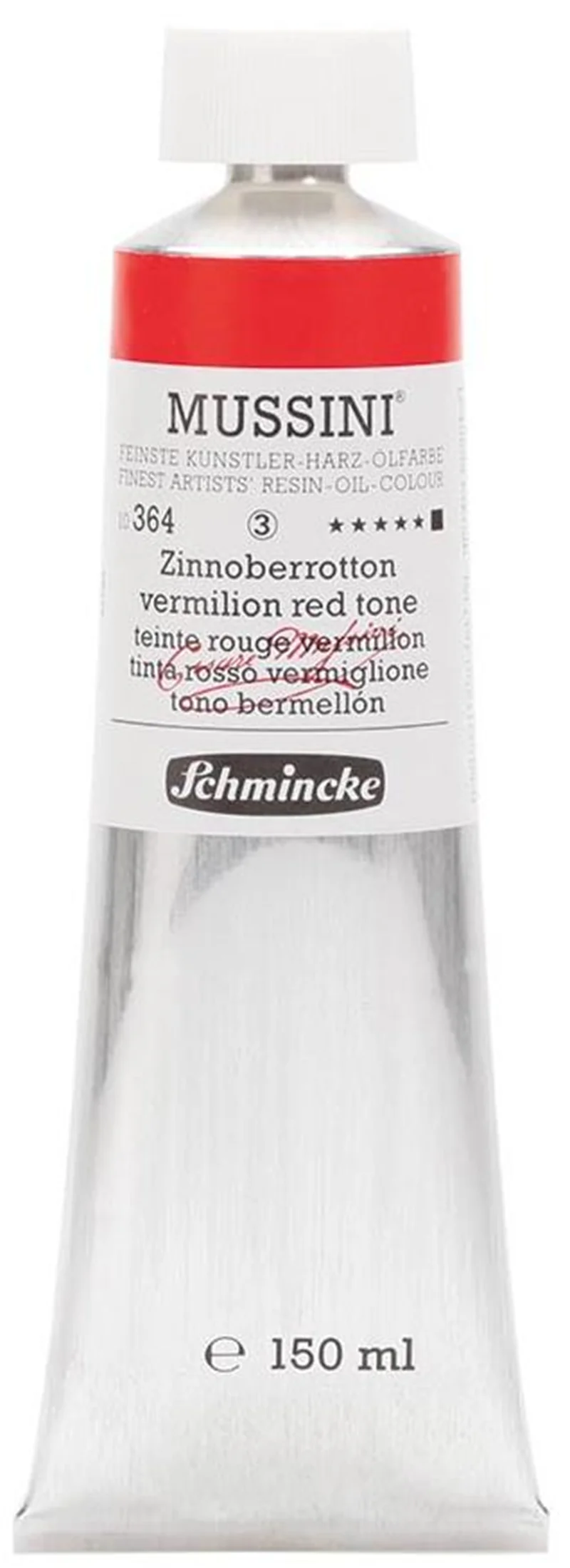 SCHMİNCKE MUSSİNİ ARTİST YAĞLI BOYA 150 ML SERİ 3 364 VERMİLİON RED HUE 10364019