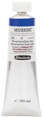 SCHMİNCKE MUSSİNİ ARTİST YAĞLI BOYA 150 ML SERİ 2 491 ULTRAMARİNE BLUE LİGHT 10491019