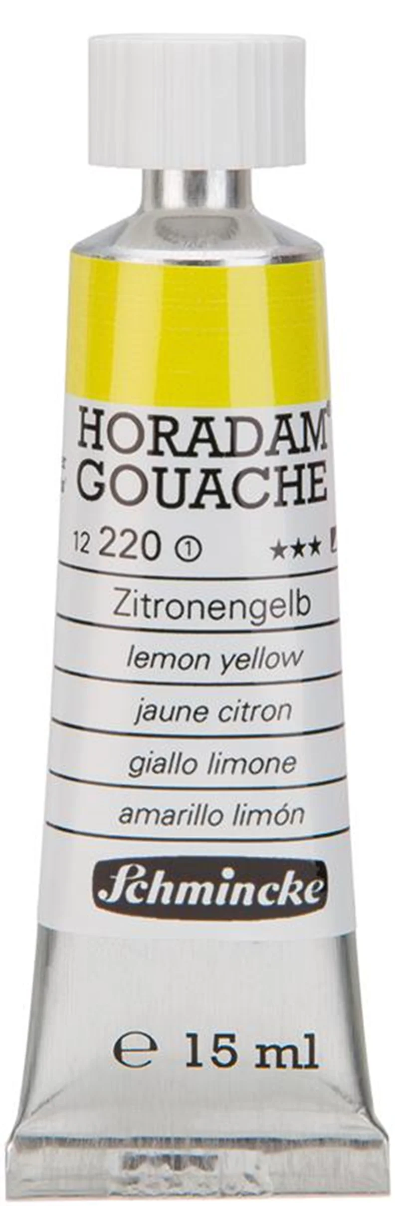 SCHMİNCKE HORADAM GOUACHE ARTİST GUAJ BOYA 15 ML SERİ 1 220 LEMON YELLOW 12220006