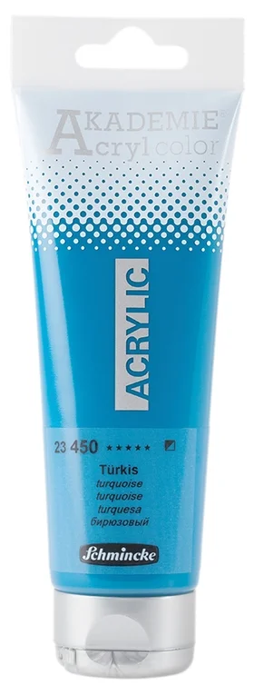 SCHMİNCKE AKADEMİE AKRİLİK BOYA 120 ML 450 TURQUOİSE 23450012