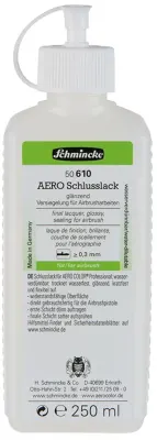 SCHMİNCKE MEDİUM 610 AEROCOLOR FİNAL LACQUER AİRBRUSH İÇİN PARLAK SON KAT VERNİK 250 ML 50610027