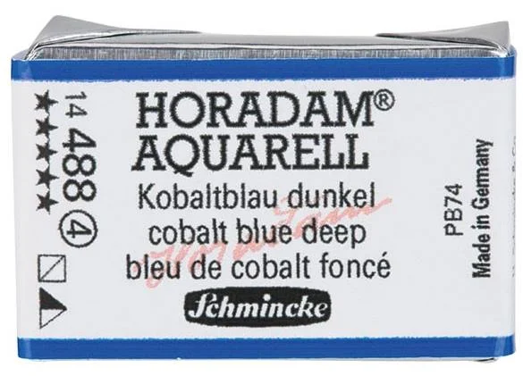SCHMİNCKE HORADAM AQUARELL ARTİST SULU BOYA TAM TABLET SERİ 4 488 COBALT BLUE DEEP 14488043