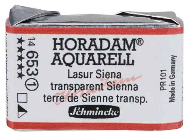 SCHMİNCKE HORADAM AQUARELL ARTİST SULU BOYA TAM TABLET SERİ 1 653 TRANSPARENT SİENNA 14653043