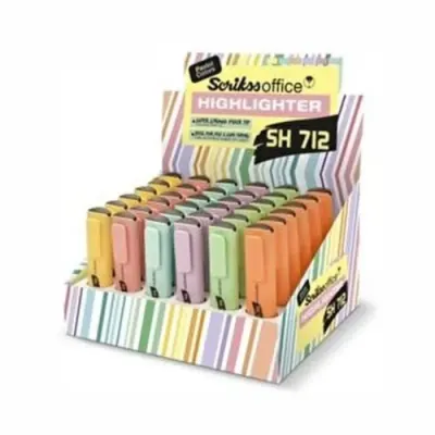 SCRİKSS SH 712 FOSFORLU KALEM 96 LI STAND