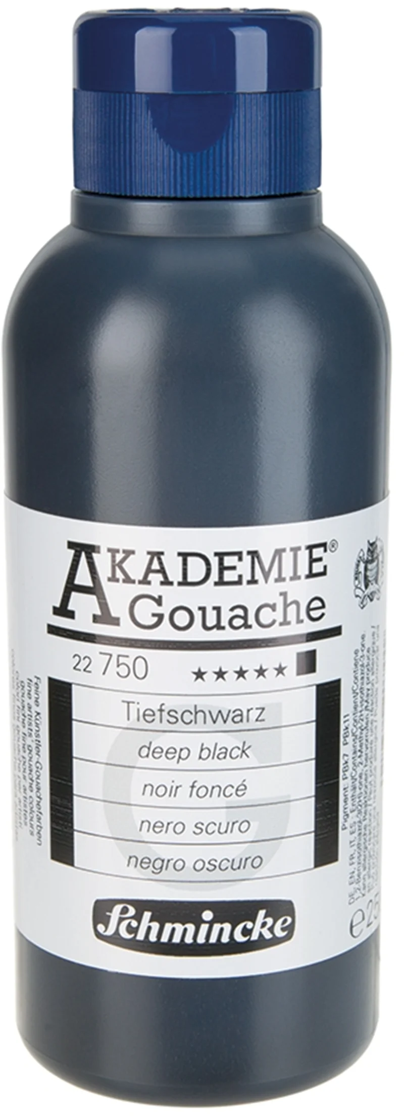 SCHMİNCKE AKADEMİE GUAJ BOYA 250 ML 750 DEEP BLACK 22750027
