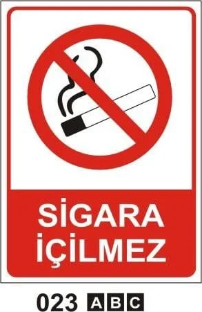 SEVEN 50x70 SİGARA İÇİLMEZ LEVHASI SVN-903