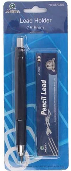 LUTART KÖMÜR KALEM 5.6 MM KALEM + 6 ADET YEDEK LA-G873256