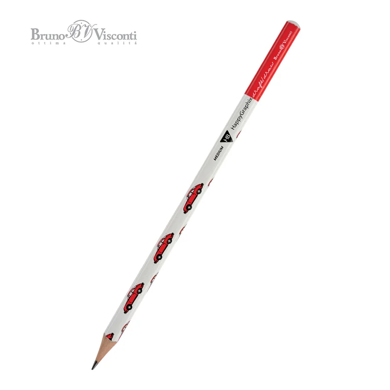 BRUNO VISCONTI KURŞUN KALEM HAPPYGRAPHIX KIRMIZI ARABA 21-0030/25