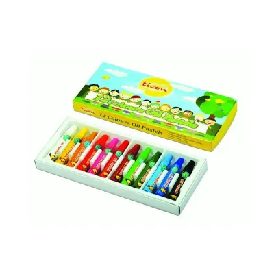 TİCON 17384 12 RENKLİ YAĞLI PASTEL BOYA
