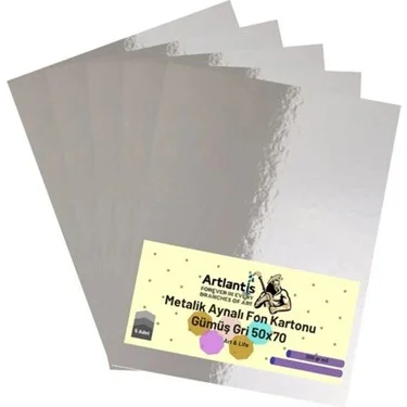 TİCON FON KARTONU GRİ 50x70 100 LÜ 160 gr 78610