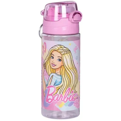 TMN 592983 BARBİE PİPETLİ MATARA 500 ml. 2862