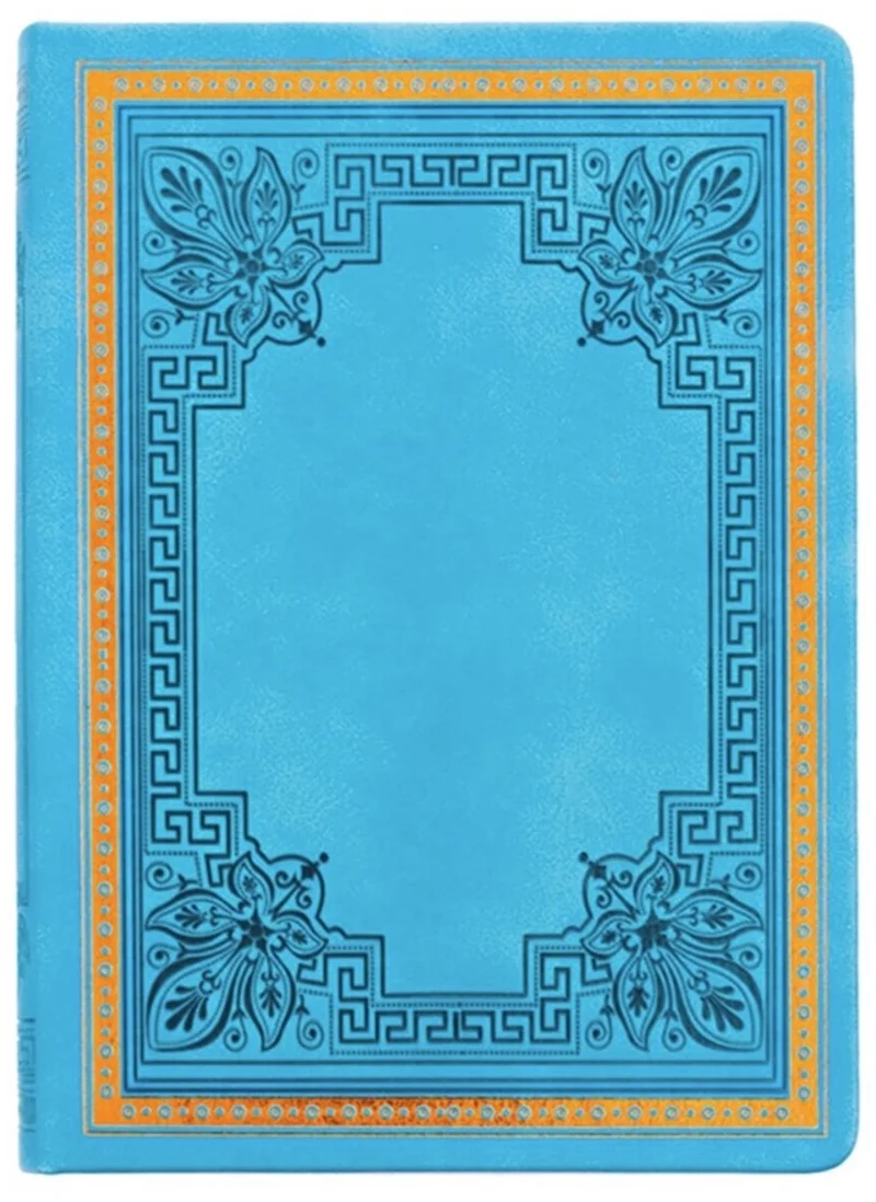 VJ DEFTER VINTAGE OLD BOOK 14x20 Cm. 80 Gr. 160 YP. ÇİZGİLİ TURKUAZ 8681