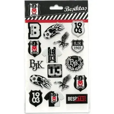 TMN BEŞİKTAŞ ŞEKİLLİ ETİKET 586217
