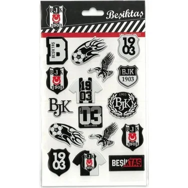 TMN BEŞİKTAŞ ŞEKİLLİ ETİKET 586217