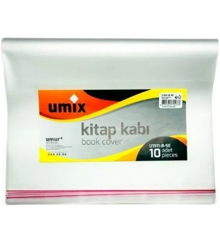 UMİX HAZIR KİTAP KABI 10 LU PAKET U1911
