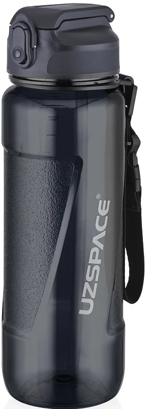 UZSPACE MATARA TRITAN PİPETLİ 6056 850 ML SİYAH