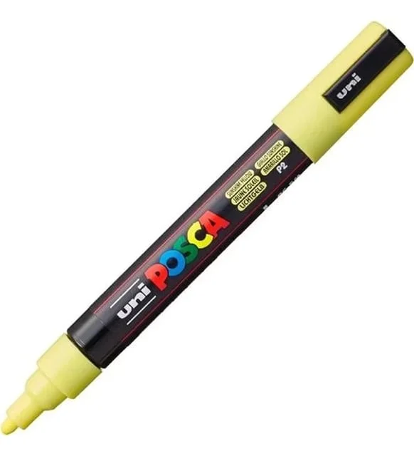 UNİ-BALL PC-5M-POSCA SU BAZLI MARKER GÜNEŞ SARISI 1.8-2.5