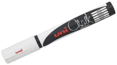 UNİ-BALL PWE-5M BEYAZ SU BAZLI TEBEŞİR MARKER