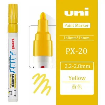 UNİ-BALL PX-20 SARI PAINT MARKER