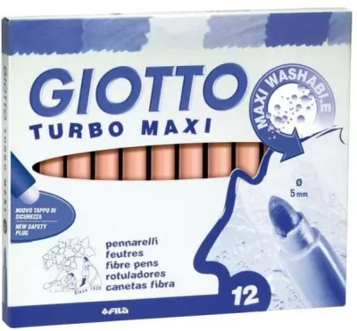 GIOTTO KEÇELİ KALEM TURBO MAXI AÇIK PEMBE 456006