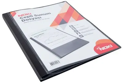 NOKİ SUNUM DOSYASI CEPLİ 20 Lİ SİYAH 64120-N-190