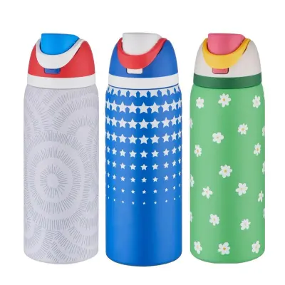 VAGON LIFE VGN044 ÇELİK TERMOS DESENLİ 600 ML