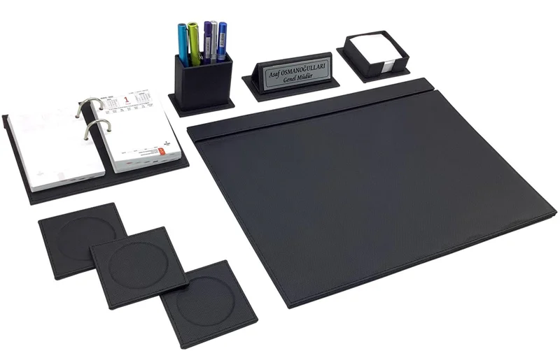 INN DESIGN SÜMEN TAKIMI 5 PARÇA AB-I HAYAT VİNTAGE SİYAH INN-ST-1503