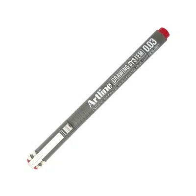 ARTLINE ÇİZİM KALEMİ DRAWING SYSTEM 2303 0.03 KIRMIZI A-EK-2303 RED