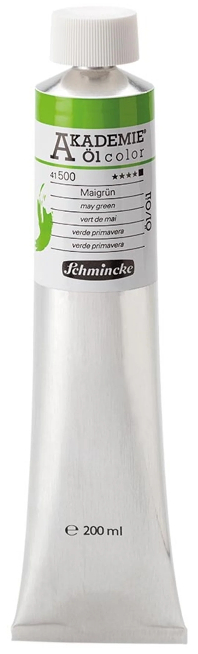 SCHMİNCKE AKADEMİE ÖL COLOR YAĞLI BOYA 200 ML SERİ 1 500 MAY GREEN 41500015
