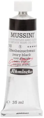 SCHMİNCKE MUSSİNİ ARTİST YAĞLI BOYA 35 ML SERİ 1 780 IVORY BLACK 10780009