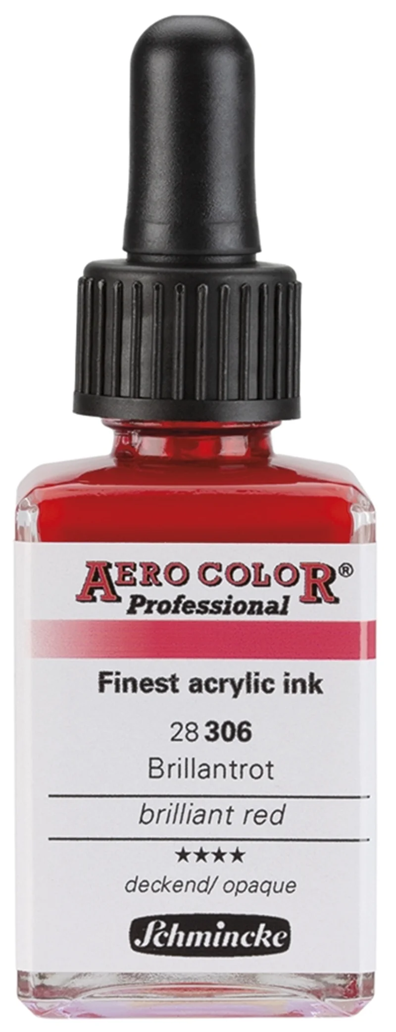SCHMİNCKE AERO COLOR AKRİLİK MÜREKKEP 28 ML 306 BRİLLİANT RED 28306023