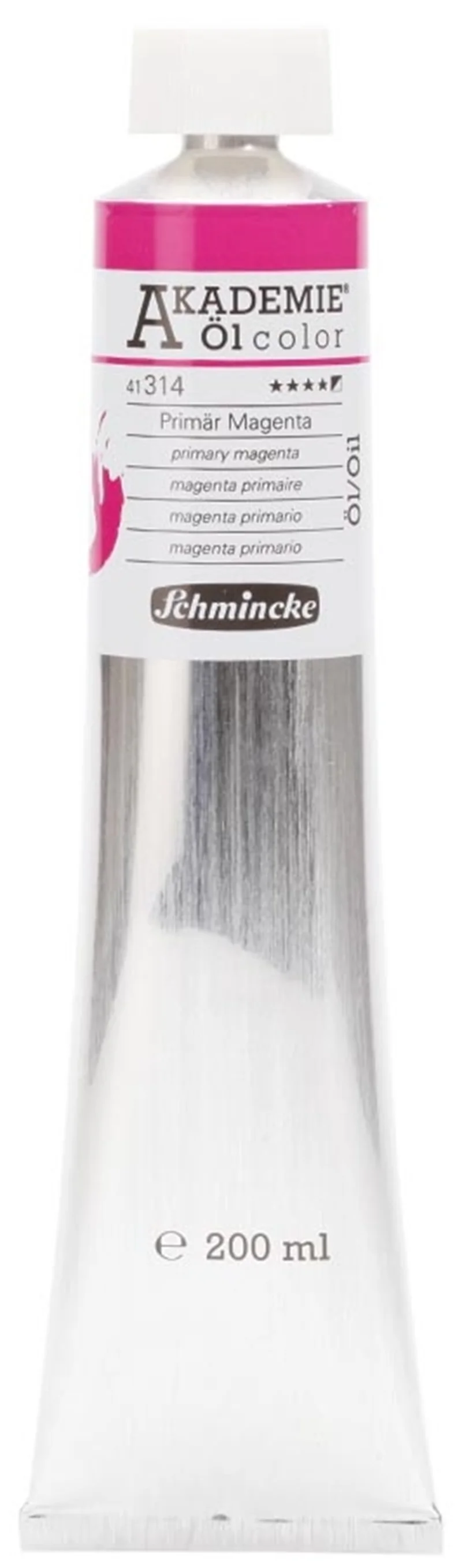 SCHMİNCKE AKADEMİE ÖL COLOR YAĞLI BOYA 200 ML SERİ 1 314 PRİMARY MAGENTA 41314015