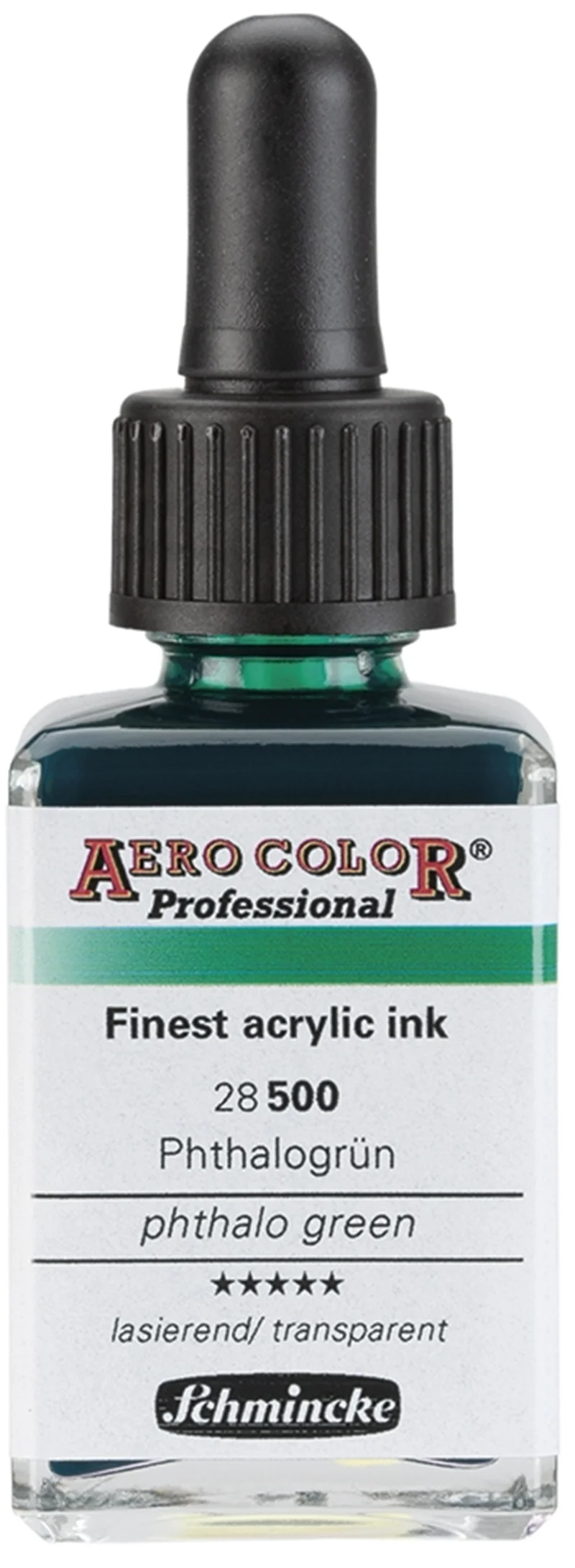 SCHMİNCKE AERO COLOR AKRİLİK MÜREKKEP 28 ML 500 PHTHALO GREEN 28500023