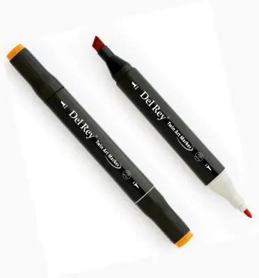 DEL REY GRAFİK MARKÖR TWIN MN-DR021 TERRA COTA
