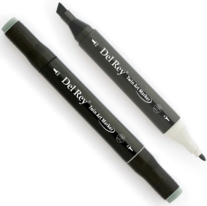 DEL REY GRAFİK MARKÖR TWIN MN-DRGG5 GREEN GREY