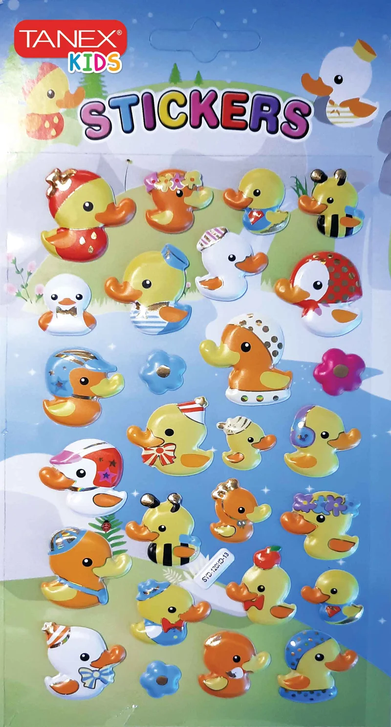 TANEX TNX-26159 3D PUFFY ETİKET 1 AD. TNX2615901